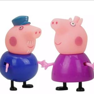 🌸New🌸2 pc.Set Peppa Pig’s Grandma & Grandpa Only🌸grandpa pig arm missing